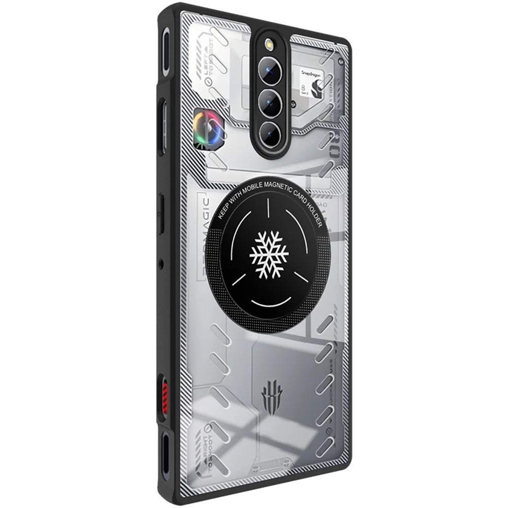IMAK UX-9A Series for ZTE nubia Red Magic 8 Pro 5G / 8 Pro+ 5G / 8S Pro Clear Case Heat Dissipation PC+TPU Cover - 7