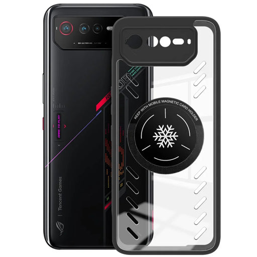 IMAK UX-9A Series for Asus ROG Phone 6 5G / 6 Pro 5G Case Clear PC+TPU Heat Dissipation Phone Shell - 1