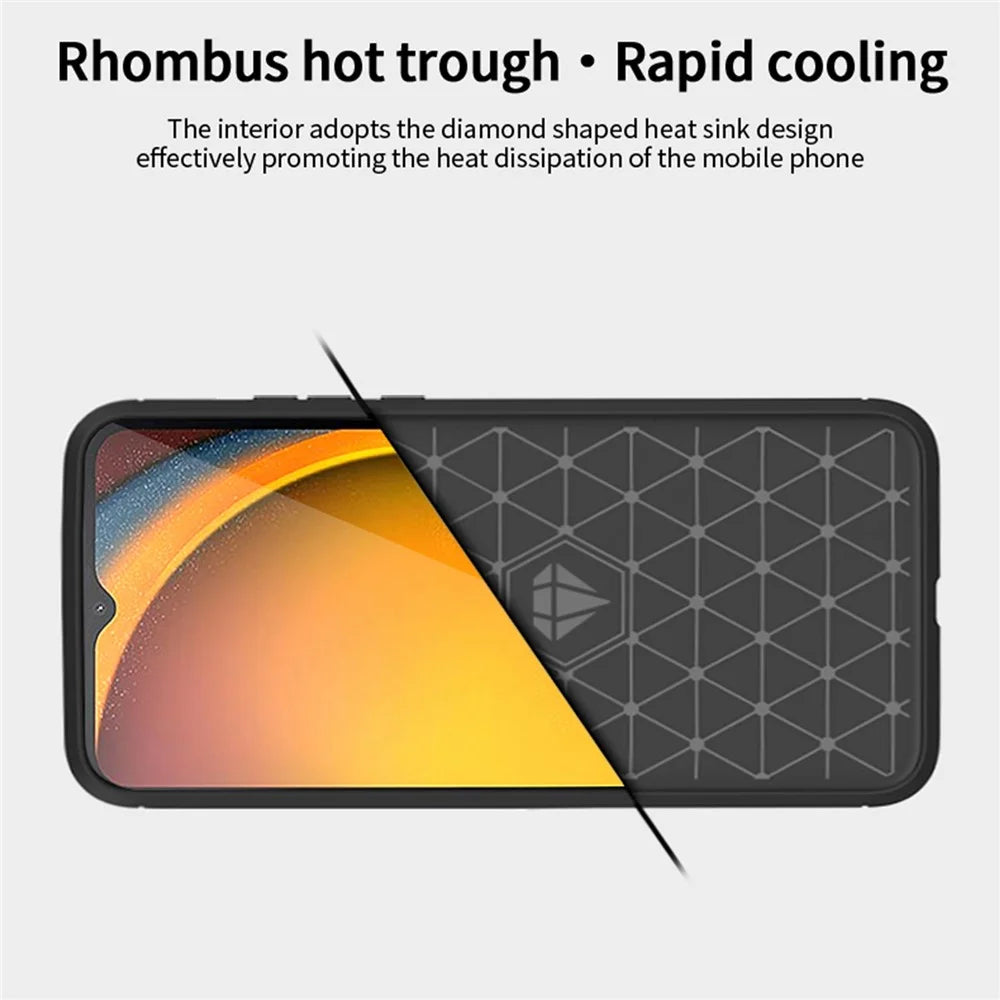 MOFI JK TPU Series-1 For Samsung Galaxy Xcover7 Case Brushed Flexible Phone Cover - Black - 7