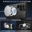 For Samsung Galaxy S24 Ultra Case Graphene Heat Dissipation Design Silicone+PC Phone Cover - Black - 2