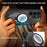 For Samsung Galaxy S24 Ultra Case Graphene Heat Dissipation Design Silicone+PC Phone Cover - Black - 7