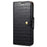 For Samsung Galaxy A51 4G SM-A515 Wallet Case PU Leather Crocodile Texture Phone Cover - Black - 4