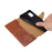 For Samsung Galaxy A51 4G SM-A515 Wallet Case PU Leather Crocodile Texture Phone Cover - Black - 6