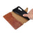 For Samsung Galaxy A34 5G Case Crocodile Texture Leather Stand Folio Smartphone Cover - Black - 6