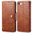 For iPhone 7 / 8 / SE (2020) / SE (2022) Case Folio Stand Feature Crocodile Texture Leather Phone Cover - Brown - 1