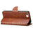 For iPhone 7 / 8 / SE (2020) / SE (2022) Case Folio Stand Feature Crocodile Texture Leather Phone Cover - Brown - 3