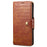 For iPhone 7 / 8 / SE (2020) / SE (2022) Case Folio Stand Feature Crocodile Texture Leather Phone Cover - Brown - 5