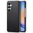 Y1 For Samsung Galaxy A35 5G Case Litchi Texture Leather+PC Back Cover - Black - 1
