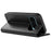 For Google Pixel 9 / Pixel 9 Pro Case Crazy Horse Texture TPU+PU Leather Wallet Flip Phone Cover - Black - 4