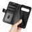 For Google Pixel 9 / Pixel 9 Pro Case Crazy Horse Texture TPU+PU Leather Wallet Flip Phone Cover - Black - 5