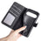 For Google Pixel 9 / Pixel 9 Pro Case PU Leather Wallet Color Splicing Drop-Proof Cell Phone Cover - Black - 5