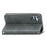For Samsung Galaxy A54 5G Case Skin-touch Leather Magnetic Adsorption Flip Phone Cover - Grey - 4