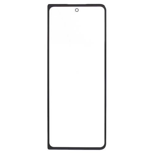 For Samsung Galaxy Z Fold4 5G F936 Front Screen Glass Lens + OCA Adhesive Part (Small Screen) (without Logo) - 1
