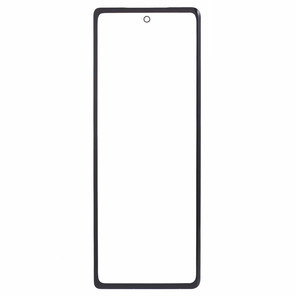 For Samsung Galaxy Z Fold2 5G F916 Front Screen Glass Lens + OCA Adhesive Part (Small Screen) (without Logo) - 1