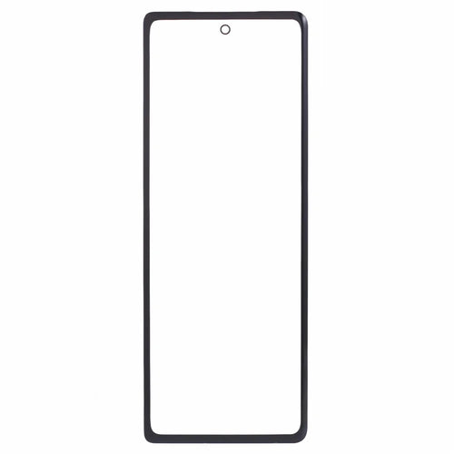 For Samsung Galaxy Z Fold2 5G F916 Front Screen Glass Lens + OCA Adhesive Part (Small Screen) (without Logo) - 1