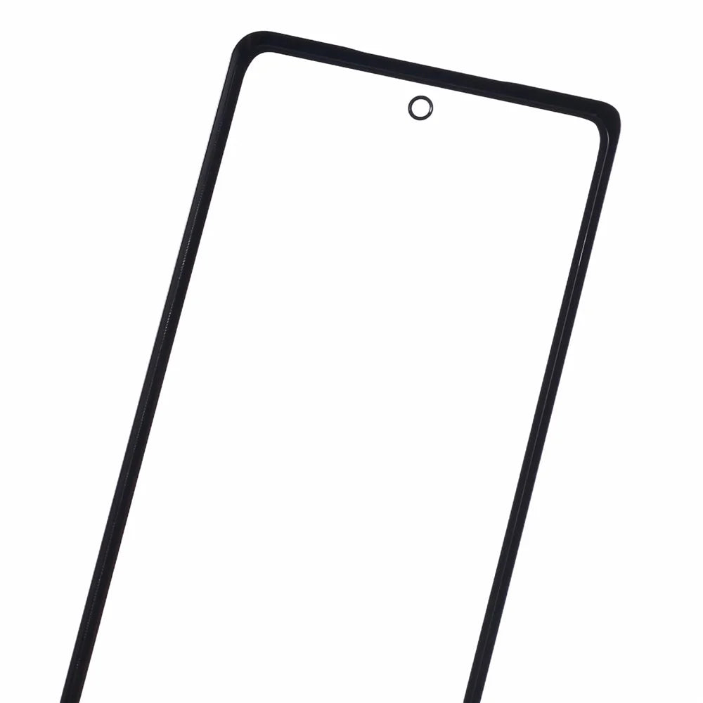 For Samsung Galaxy Z Fold2 5G F916 Front Screen Glass Lens + OCA Adhesive Part (Small Screen) (without Logo) - 5