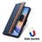 For Samsung Galaxy A35 5G Phone Cases CASENEO PU Leather Cover Stand with RFID Blocking Wallet - Blue - 4