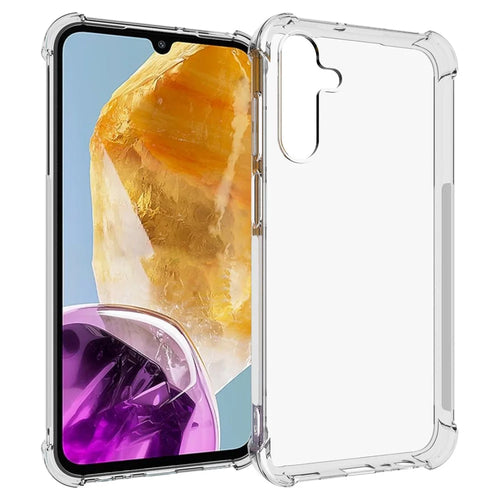 For Samsung Galaxy M15 5G / F15 5G Case Non-slip Drop-proof Clear TPU Smartphone Cover - 1