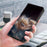 For Samsung Galaxy A55 5G Leather Case Wallet Stand Phone Cover Pattern Printed - Peony - 5