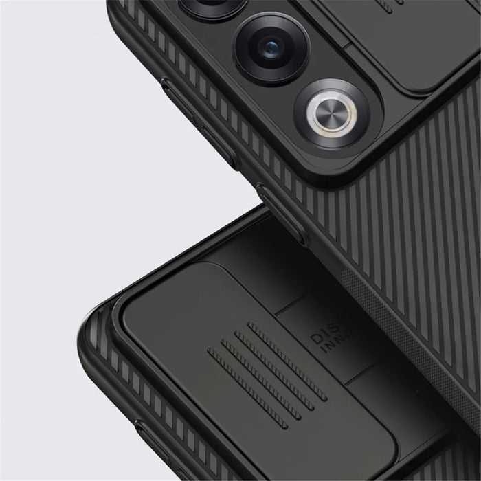 NILLKIN CamShield for OnePlus Ace 3V 5G Case Bump Proof PC Phone Cover with Slide Camera Lid - Black - 4