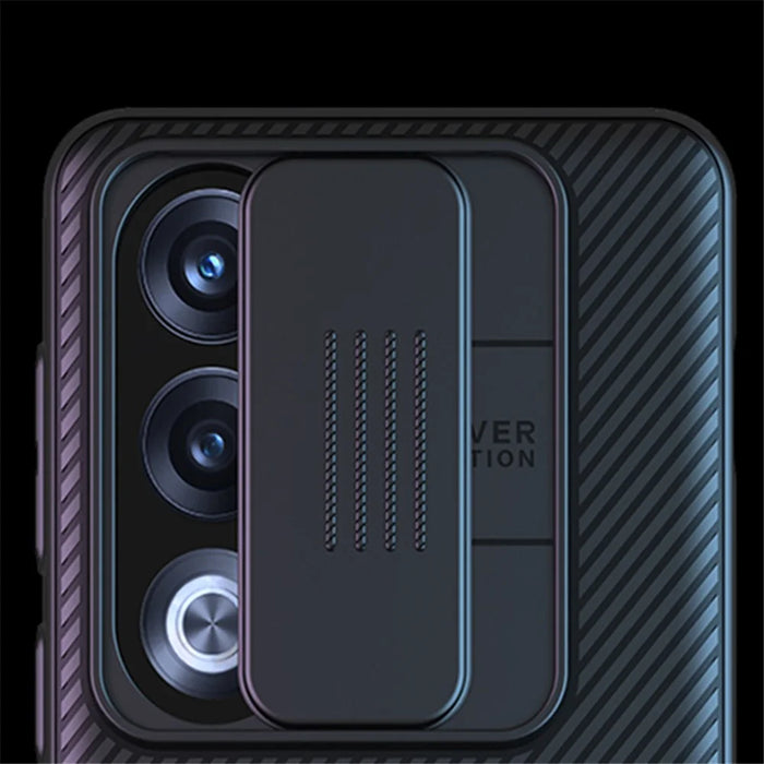 NILLKIN CamShield for OnePlus Ace 3V 5G Case Bump Proof PC Phone Cover with Slide Camera Lid - Black - 6