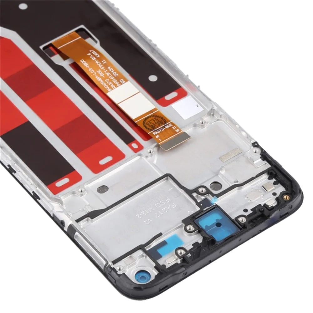 For Oppo A32 (2020) / A53 (2020) / A53s 4G / A33 (2020) Grade C LCD Screen and Digitizer Assembly + Frame Replacement Part (without Logo) - 4