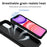 For iPhone 11 Case PC+TPU Kickstand Armour Phone Cover with Camera Slide Guard - Black - 2