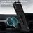 For iPhone 11 Case PC+TPU Kickstand Armour Phone Cover with Camera Slide Guard - Black - 4