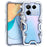 For Infinix Note 40 Pro+ Case Mechanical Arm Aluminium Alloy Heat Dissipation Smart Phone Cover - Silver - 1