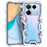 For Infinix Note 40 Pro 4G / 5G Aluminium Alloy Case Mechanical Arm Phone Frame Cover - Silver - 1