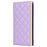 For Samsung Galaxy S24 Stand Wallet Phone Case PU Leather Flip Cover with Shoulder Strap - Purple - 7