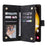 For Samsung Galaxy S24 Ultra Cell Phone Case Multiple Card Slots PU Leather Protection Cover - Black - 2
