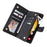 For Samsung Galaxy S24 Ultra Cell Phone Case Multiple Card Slots PU Leather Protection Cover - Black - 4
