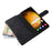 For Samsung Galaxy S24 Ultra Cell Phone Case Multiple Card Slots PU Leather Protection Cover - Black - 6