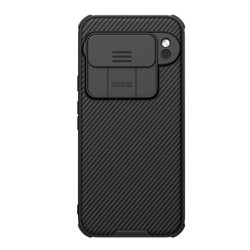 NILLKIN Camshield Pro Series for Google Pixel 9 Pro Case PC+TPU Slide Camera Lid Phone Cover - Black - 1