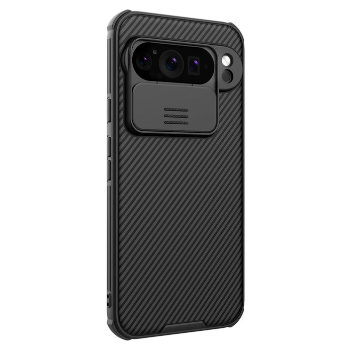 NILLKIN Camshield Pro Series for Google Pixel 9 Pro Case PC+TPU Slide Camera Lid Phone Cover - Black - 3