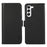 ABEEL For Samsung Galaxy S22 5G TPU+PU Leather Case Phone Stand Wallet RFID Blocking Phone Cover - Black - 1