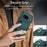 For Google Pixel 8 Case Ring Holder PU Leather+TPU Card Holder Phone Cover - Green - 5
