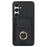 For Samsung Galaxy S24+ Case Drop-proof PU Leather+TPU Kickstand Smart Phone Cover - Black - 2