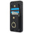 For Samsung Galaxy S24+ Case Drop-proof PU Leather+TPU Kickstand Smart Phone Cover - Black - 3