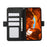 ABEEL For Samsung Galaxy A33 5G Case RFID Blocking Folio Stand Phone Protector - Black - 3
