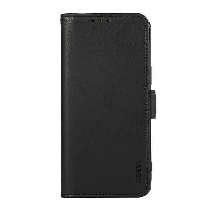 ABEEL For iPhone 14 Pro Max Case RFID Blocking Cell Phone Shell with Wallet - Black - 6