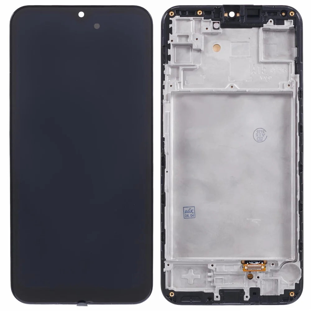 For Samsung Galaxy A15 4G A155 / A15 5G A156 Digitizer Screen Touch Assembly Replacement OLED Display+ Frame (without Logo) - 1