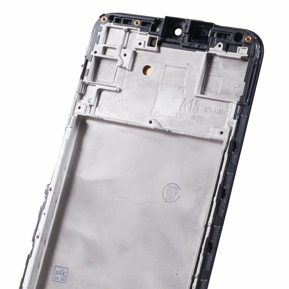 For Samsung Galaxy A15 4G A155 / A15 5G A156 Digitizer Screen Touch Assembly Replacement OLED Display+ Frame (without Logo) - 6