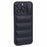 JTW Series For iPhone 15 Pro Max Shock-Absorbent TPU Case Down Jacket Design Phone Protector - Black - 1