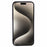 JTW Series For iPhone 15 Pro Max Shock-Absorbent TPU Case Down Jacket Design Phone Protector - Black - 2