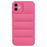 JTW Series TPU Case for iPhone 12 6.1 inch Shell Down Jacket Reinforced Four Corners Phone Cover - Rose - 3
