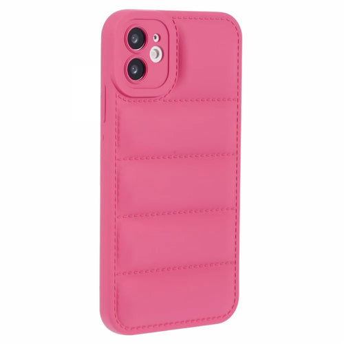 JTW Series TPU Case for iPhone 11 Shell Shock-absorbing Down Jacket Phone Cover - Rose - 1