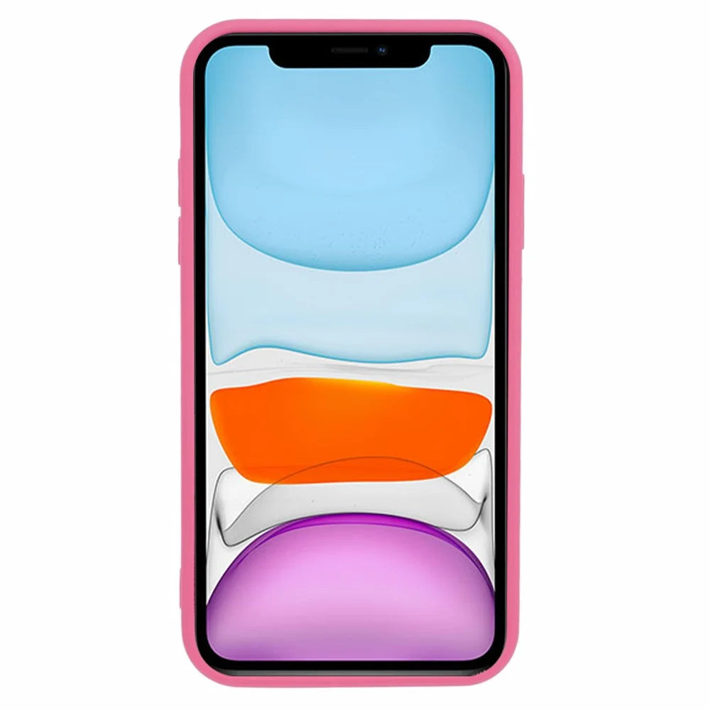 JTW Series TPU Case for iPhone 11 Shell Shock-absorbing Down Jacket Phone Cover - Rose - 2