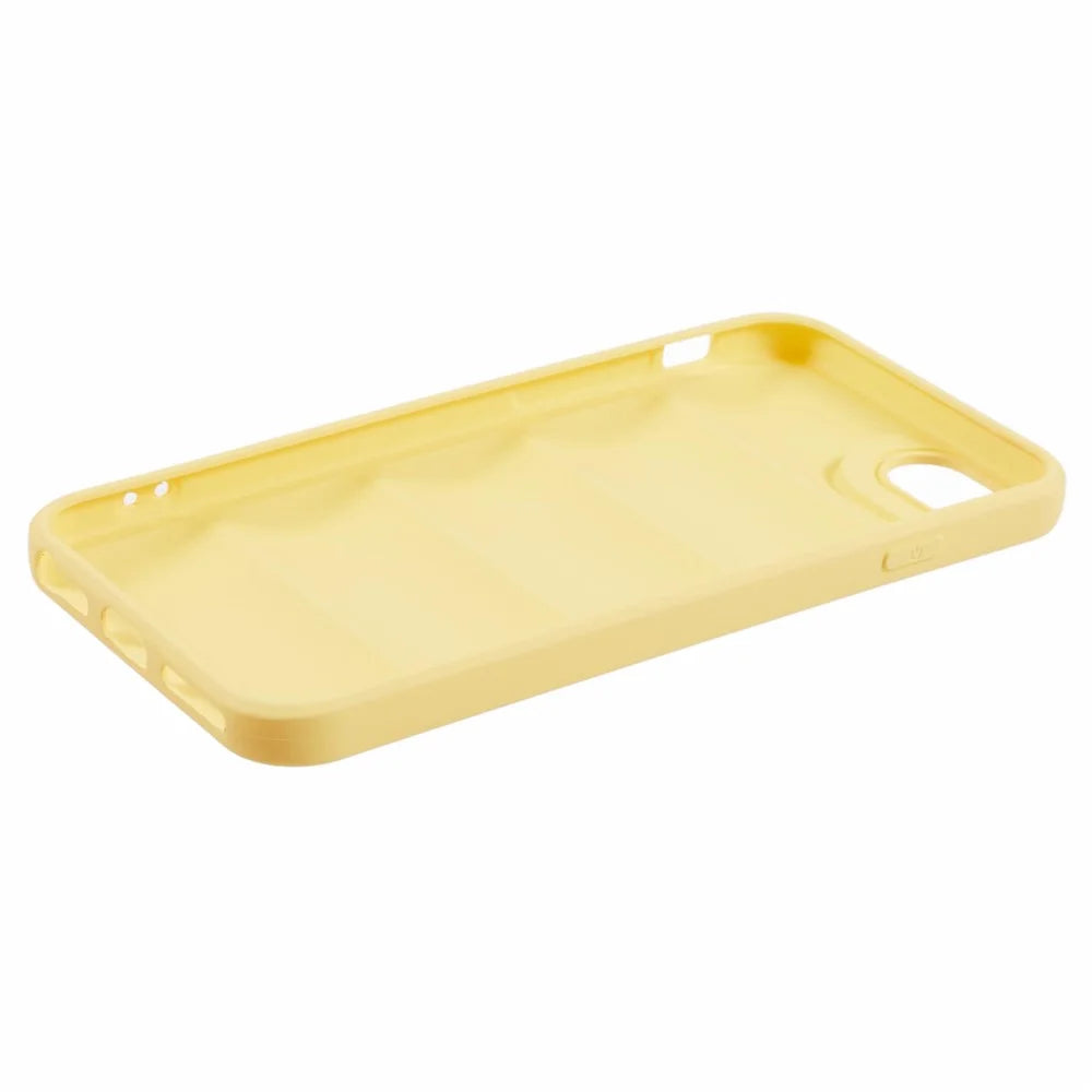 JTW Series For  iPhone 6 / 6s / 7 / 8 / SE (2020) / SE (2022) Rubberized Case Down Jacket TPU Phone Protector - Yellow - 4
